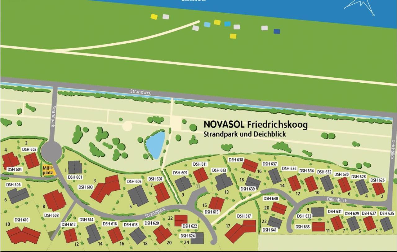 Willa Friedrichskoog-Deichblick 3 Zewnętrze zdjęcie
